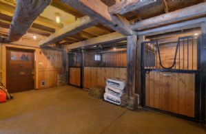 Interior of Barn - Country homes for sale and luxury real estate including horse farms and property in the Caledon and King City areas near Toronto