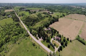 Tree Lined Entrance - Country homes for sale and luxury real estate including horse farms and property in the Caledon and King City areas near Toronto