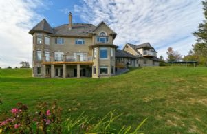 Rear Elevation - Country homes for sale and luxury real estate including horse farms and property in the Caledon and King City areas near Toronto