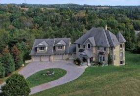 Overlooking Kettleby Village - Country Homes for sale and Luxury Real Estate in Caledon and King City including Horse Farms and Property for sale near Toronto
