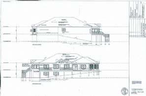Architectural Drawing - Country homes for sale and luxury real estate including horse farms and property in the Caledon and King City areas near Toronto