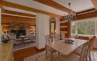 Dining Room opens into Living Room - Country homes for sale and luxury real estate including horse farms and property in the Caledon and King City areas near Toronto