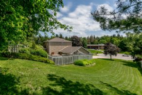 Yard - Country homes for sale and luxury real estate including horse farms and property in the Caledon and King City areas near Toronto