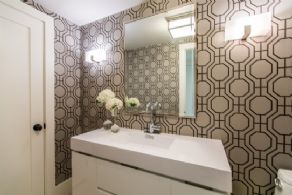 Powder Room - Country homes for sale and luxury real estate including horse farms and property in the Caledon and King City areas near Toronto