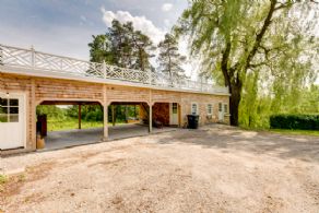 Studio/Carport - Country homes for sale and luxury real estate including horse farms and property in the Caledon and King City areas near Toronto