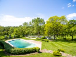 Pool + Tennis Court - Country homes for sale and luxury real estate including horse farms and property in the Caledon and King City areas near Toronto