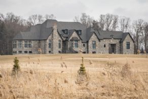 Stone Facade - Country homes for sale and luxury real estate including horse farms and property in the Caledon and King City areas near Toronto
