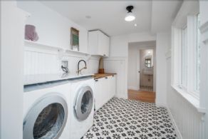 Main Floor Laundry - Country homes for sale and luxury real estate including horse farms and property in the Caledon and King City areas near Toronto